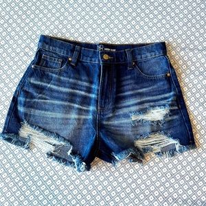 NOBO high rise Jean shorts. Junior size 9